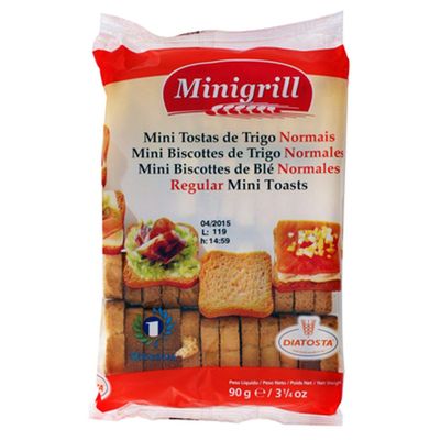 Minigrill Mini Wheat Rusks 90 g Bag