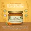 Earthbreath Raw Honey with Sea Buckthorn 400g - Pure, Unpasteurised, Unfiltered Raw Honey with Sea Buckthorn | Sugar Free Jam with No Additives Boosts Vitality view 3