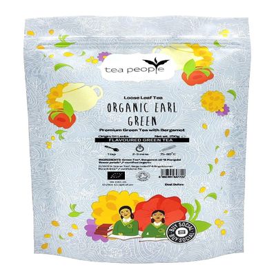 Tea People Organic Earl Green - 250g Refill Pack