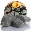 German Diabas Sauna Stones 10 kg 5-8 cm, 5-11 cm or 8-12 cm, High-Quality Infusion Stones for The Sauna Stove Pre-Washed view 1