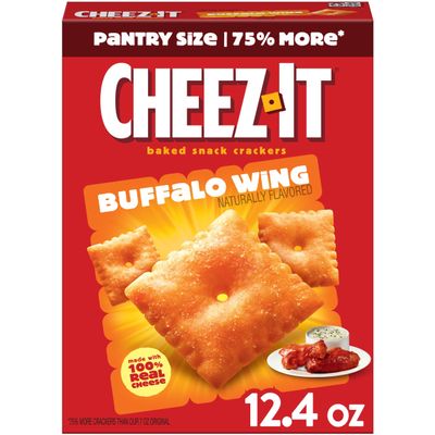 Cheez-It Snack Crackers 12.4oz Buffalo Wing Flavored