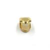 Artibetter Gold Teeth Cap Single Clip on Tooth Real Electroplated Hip Hop Grill for Party Costume Music Concert and Daily Wear view 4