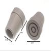 12 x Crutch Frame FERRULES Grey Rubber Heavy Duty 22MM 7/8 inch ID view 2