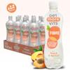 Get More Vits - Fibre Still Peach & Apricot Flavoured Spring Water (12 x 500ml), Boosts Overall Gut Health & Digestion, Feel Fuller for Longer, Sugar-Free, Low Calorie, Vegetarian, Vegan view 2