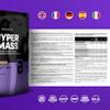 BioTechUSA Hyper Mass - Mass Gainer with Carbs & Protein Blend | Micronised Creatine | Gluten-Free, 1 kg, Strawberry view 4