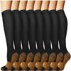 Compression Socks For Men & Women Circulation-Best For Medical Running Hiking Cycling 15-20 mmHg(L/XL) view 1