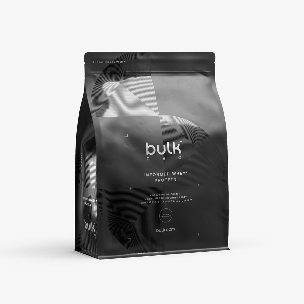 Bulk Informed Whey Protein Isolate Powder, Protein Shake with Added Digestive Enzymes, Vanilla Ice Cream, 2.27 kg, Packaging May Vary