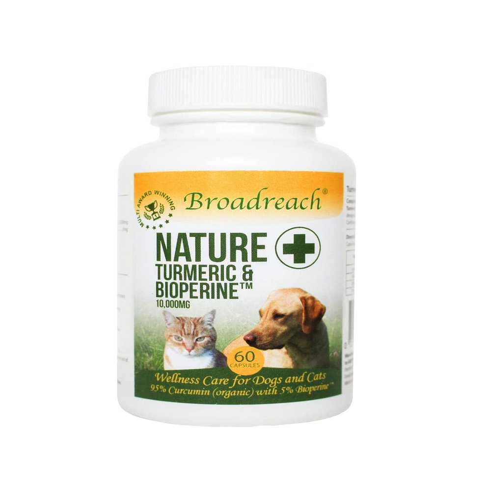 Broadreach Nature + Tumeric and Bioprene Capsules 1 x 60