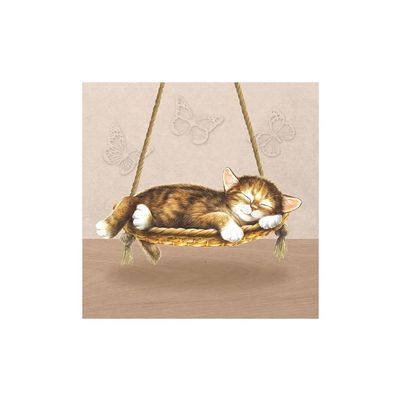 Ambiente Napkins Lunch - Dreaming Cat - Schlafende Cat 33x33cm 20Stk/Pack