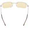 CessBlu Blue Light Blocking Glasses for Men Reading Computer Anti Glare UV Eyeglasses Flexible Rimless Yellow Filter (Gold)+2.0 view 4