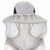 2 Pack Mosquito Head Net Hat Hats with Removable Veil Net Mesh Hiking Fishing Gardening Protect from Bee Mosquito for Women Men, Gray view 3