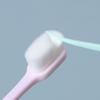 2PCS Nano Toothbrush Soft Floss Bristle for Protect Fragile Gums (Pink and Sky-Blue) view 2