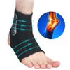 1 Pair Compression Ankle Support Ankle Wrap Foot Sleeve Support Breathable Elastic Ankle Strap for Adults, Sports,Ankle Strain,Sprains Fatigue,Pain Relief Recovery,Running view 2