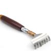 2pcs Children Gifts Childrens Gifts Stainless Steel Back Scratcher Mens Present Tools for Men Extendable Back Scratcher Guy Present Scraper Man Portable Wooden view 4