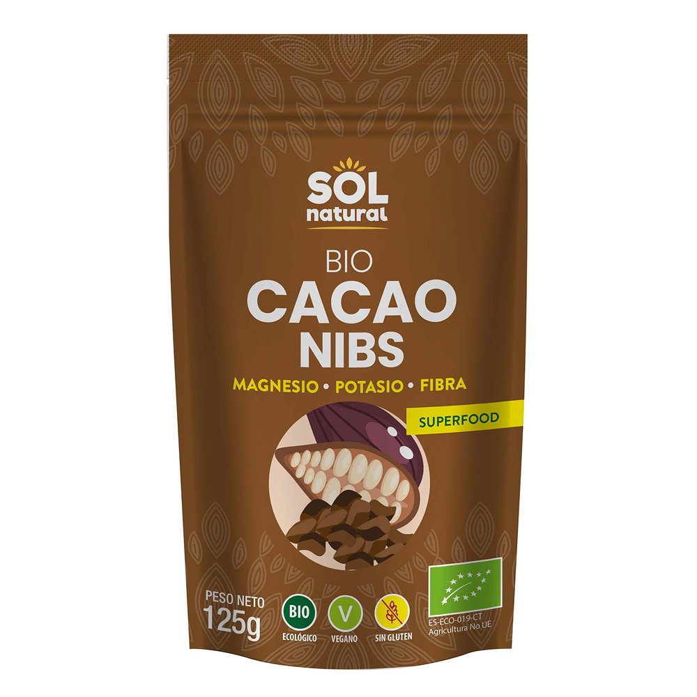 Cocoa nibs Bio 125 g
