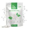 Betaine HCl 650mg 120 Vegan Capsules | High Strength Betaine Hydrochloride | Supports Stomach Acidity & Protein Digestion | Digestive Support | 4 Months Supply | Raw Powders view 1