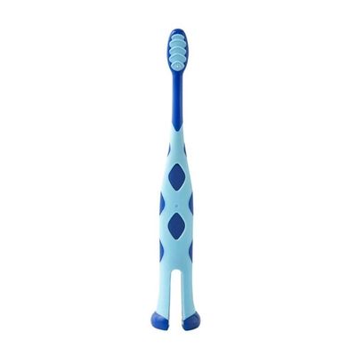 Ogquaton Baby Toothbrush, Cute Giraffe Training Toothbrushes Soft Stand Dental Care  Random Colour Portable and Useful