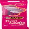 10 x BIC TWIN LADY SENSITIVE WOMEN'S BLADES OF 6 PCS - [60 BLADES] view 1