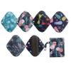 6PCS Charcoal Bamboo Menstrual Pads Panty Liner (NSC6+1) view 1
