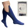 Presadee Original Navy 20-30 mmHg Firm Zipper Compression Leg Closed Toe Sock (3X-Large) view 1