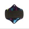 6PCS 10 Inch Charcoal Menstrual Pads Reusable Washable+1 Wet Bag (NMC10-6-01) view 3