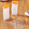 50pcs Portable Double Head Brush Tooth Picks Plastic Interdental Toothpick Brush Oral Care Random Color view 2