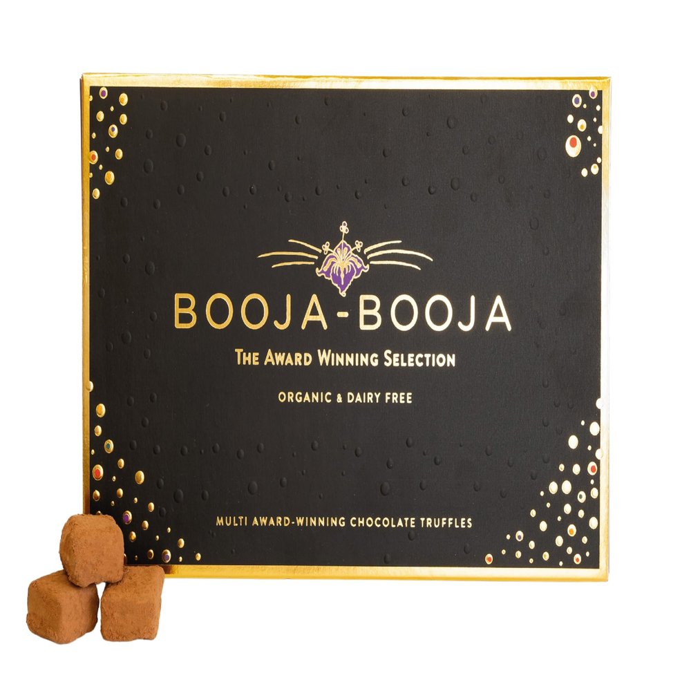 Booja - Booja, the Award-Winning Selection Gift Box | Selection of Vegan Chocolate Truffles, 184g