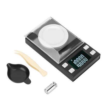 TOPINCN Digital Electronic Scale 0.001G High Precision Portable Mini Lcd Digital Electronic Scale for Weighing Jewellery Gold Pills (20G/0.001G)