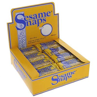 Sesame Snaps Original 24 Packets Gluten Free - 1 Box