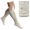 Presadee Original White 20-30 mmHg Firm Compression Leg Zipper Closed Toe Socks (2X-Large) view 1