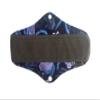 10PCS 10 Inch Charcoal Bamboo Cloth Reusable Washable Menstrual Pads Sanitary Pads+1 Wet Bag (NCM-M10-01) view 4