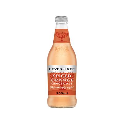 Fever Tree Refreshingly Light Spiced Orange Ginger Ale, 500ml