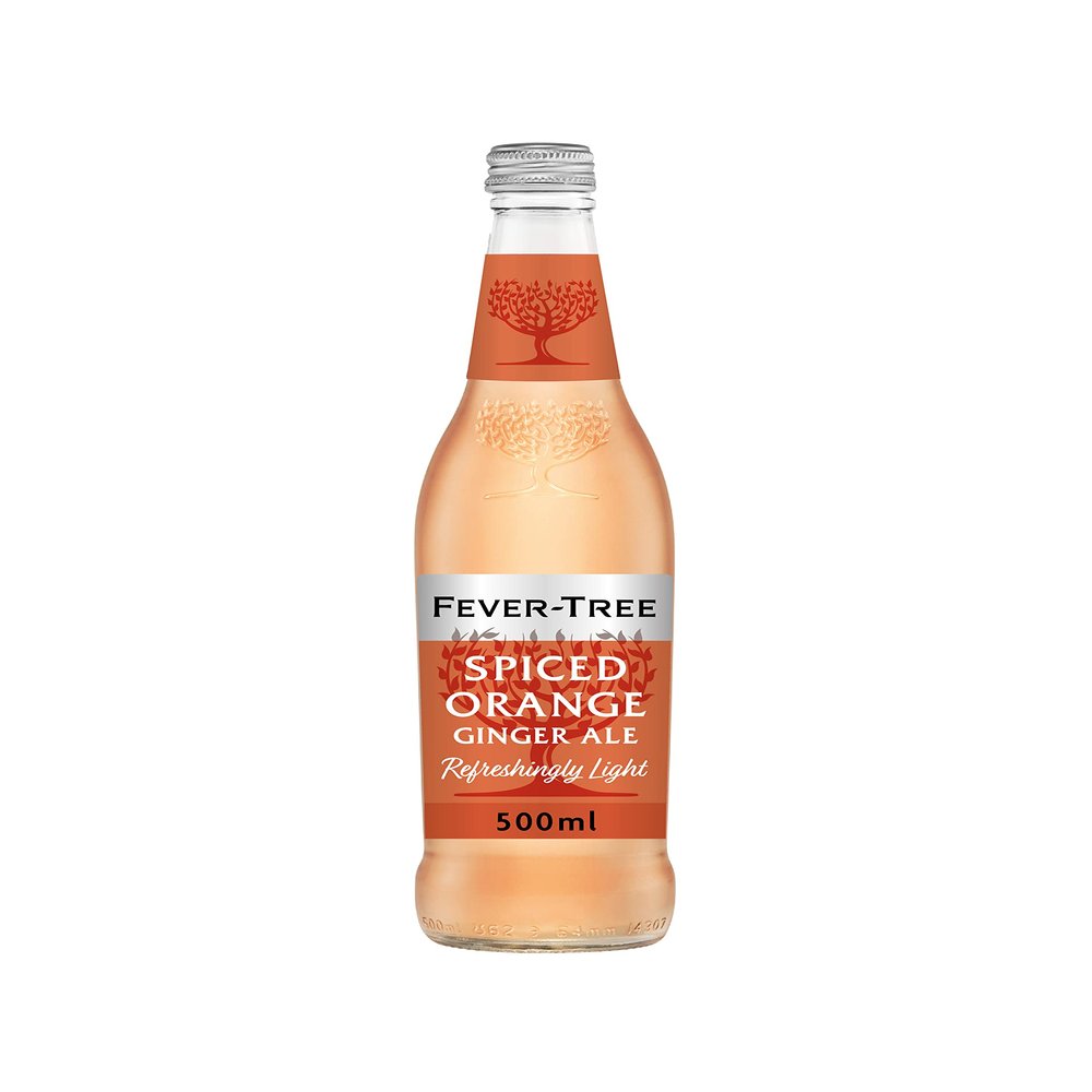 Fever Tree Refreshingly Light Spiced Orange Ginger Ale, 500ml