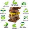 BodyMe Organic Vegan Protein Bar, Mixed Trial Pack - 16g Plant Based High Protein Snack Bars with Amino Acids - Gluten and GMO Free, 6 x 60g view 4