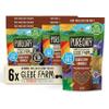 Glebe Farm Gluten Free PureOaty Chocolate Oat Granola 6PK, Healthy Wholegrain Oats To Help Lower Cholesterol, 100% British Oats, Vegan & High In Fibre, Delicious Granola Cereal, 6x 325g view 1
