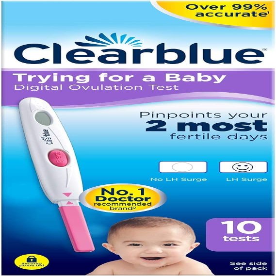 Clearblue Digital Ovulation Test Kit (OPK) of 10 Tests