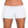 ChinFun Women's Board Shorts Swimswear Bottoms Tankini Swim Bathing Briefs Swimsuit Boardshorts Beach Trunks with Liner, Size Improved-white, XXL view 1