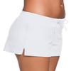 ChinFun Women's Board Shorts Swimswear Bottoms Tankini Swim Bathing Briefs Swimsuit Boardshorts Beach Trunks with Liner, Size Improved-white, XXL view 4