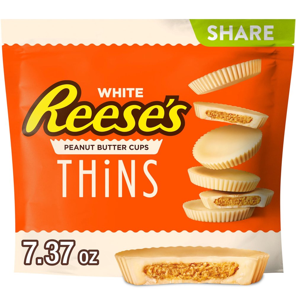 Reese's Thins White Crme Peanut Butter Cups - 7.37oz