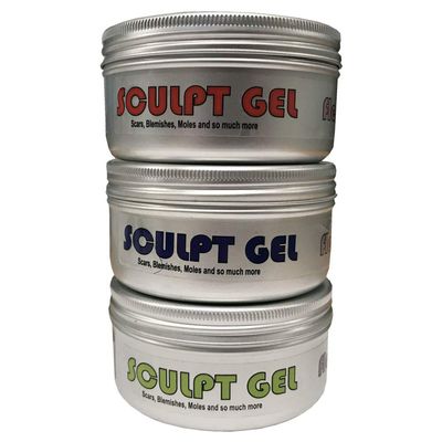 Sculpt Gel (Clear) Quick Cure Skin Safe Special Effects Silicone Gel - 300g Kit