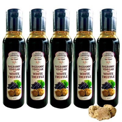 Balsamic Vinegar of Modena with White Truffle Tuber Magnatum Pico Salad Vinegar Dressing Spray Gourmet