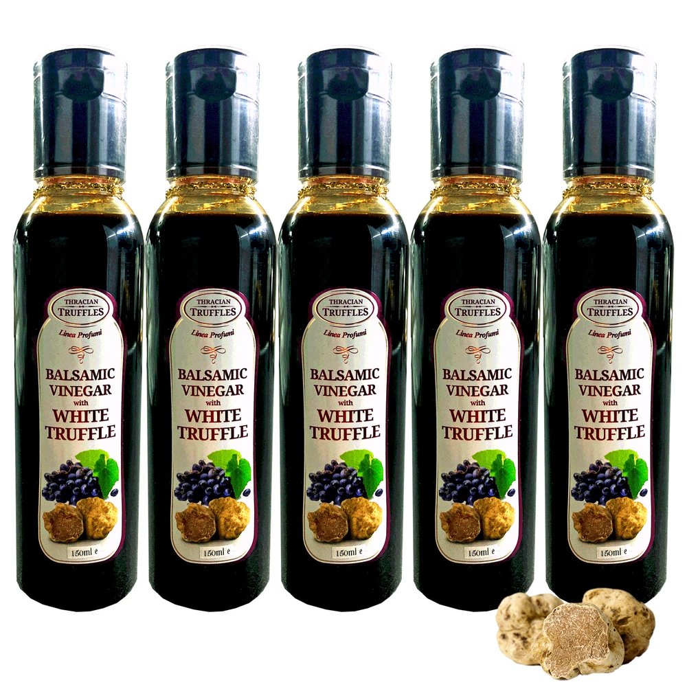 Balsamic Vinegar of Modena with White Truffle Tuber Magnatum Pico Salad Vinegar Dressing Spray Gourmet