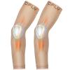 Compression Arm Sleeve, 1 Pair for Unisex, 20-30mmHg Graduated Compression Elbow Sleeve for Recovery, Relieves Pain, Supports Muscles & Joints, Tennis Elbow & Golfers Brace, Edema, Swelling, Beige S view 1