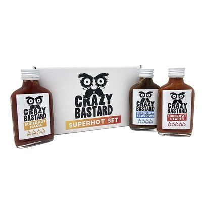 Crazy Bastard Sauce - Super Hot Sauce Set