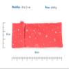 Thermal Seed Bag Lavender, Orange Blossom or Rosemary Fabric Red with Stars (Orange Blossom, M (50 x 15 x 2 cm with Cover)) view 4