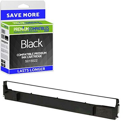 PremiumCompatibles Compatible S015022 Black Fabric Ribbon (C13S015022)