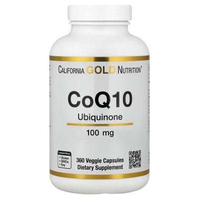 CoQ10, USP Grade Ubiquinone, 100 mg, 360 Veggie Capsules, Lake Avenue Nutrition