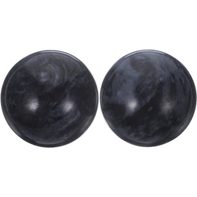 2 pieces Chinese health exercise massage jade balls baoding balls hand gymnastics ball for home travel outdoors.