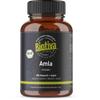 Biotiva Amla Bio 150 Capsules - 500mg - Phyllanthus emblica - Indian Gooseberry - Myrobalan Tree - amla Tree - Without Filler - from Controlled Organic Cultivation view 1