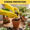 SteadMax 3 Pairs Large Cleaning Gloves, Reusable Natural Rubber Dish Gloves, Waterproof Latex Non-Slip Dishwashing Gloves for Kitchen and Household (Large, 3 Pack) view 4